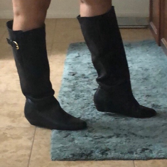 Steven by Steve Madden Insight Black Boots, 6.5 - Picture 3 of 8